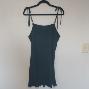 Dark Green Dress
